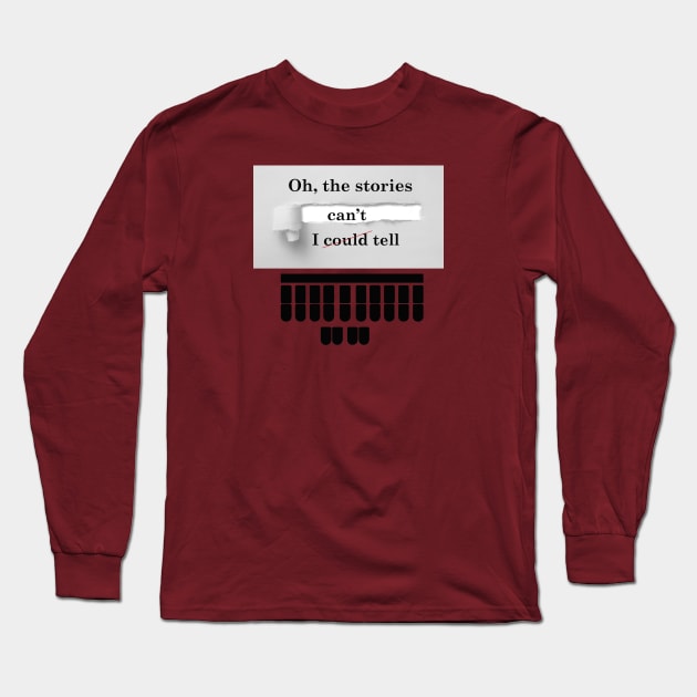 Untold stories Long Sleeve T-Shirt by Frypie